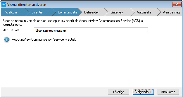 av-sup visma diensten acs server