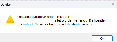 administratieve redenen