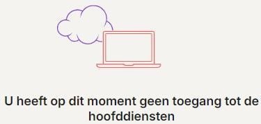 Geen toegang