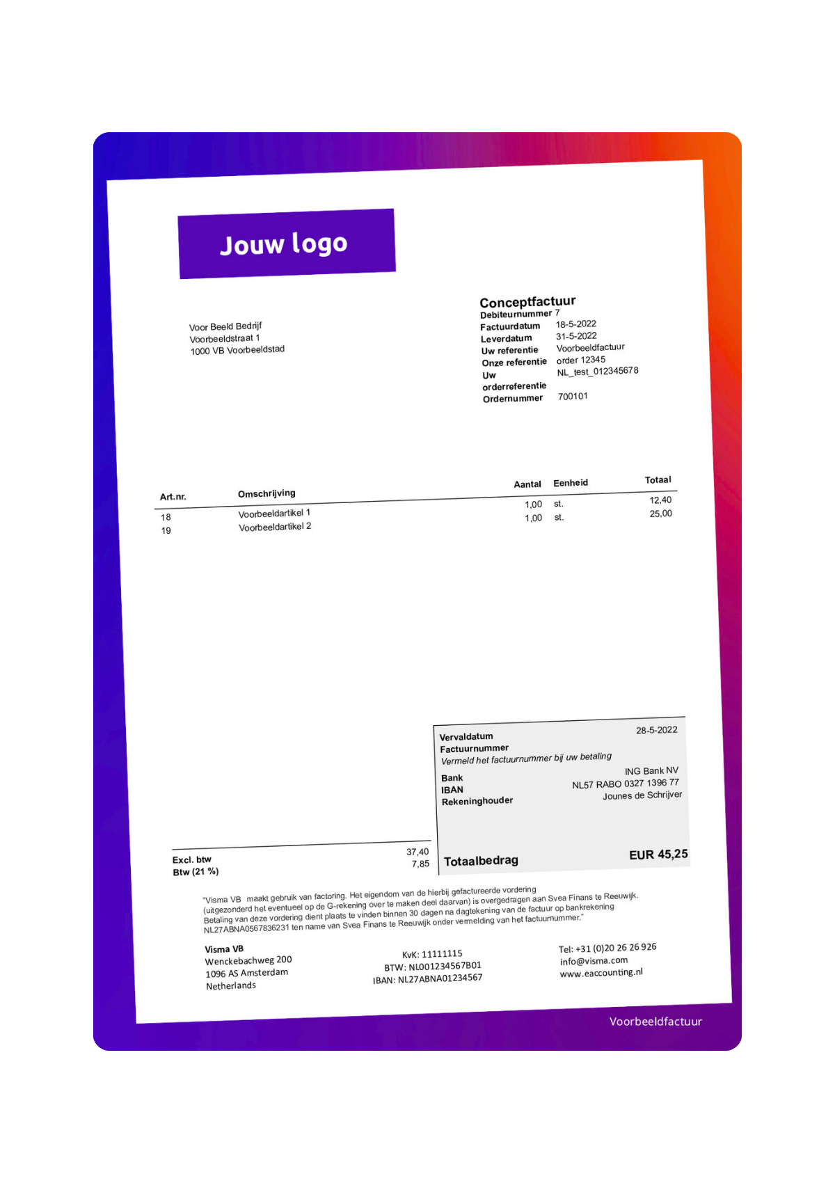 Factuur-eaccounting_visma